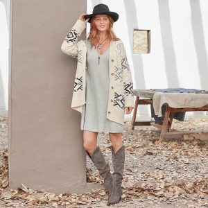 Caraz Cashmere Dress. Petite